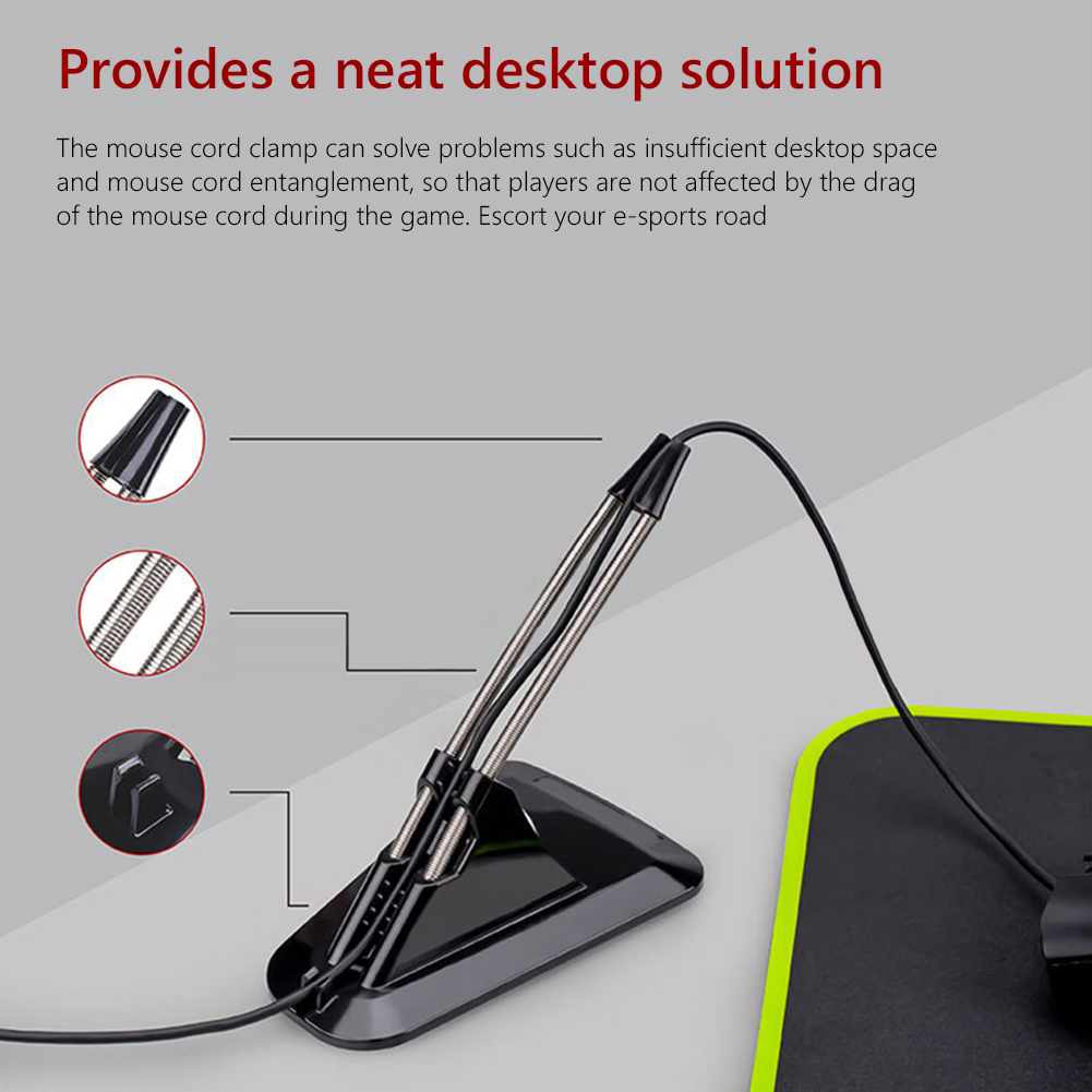 PC Laptop Mouse Wire Holder Cl - Mouse Bungee Spring review and price