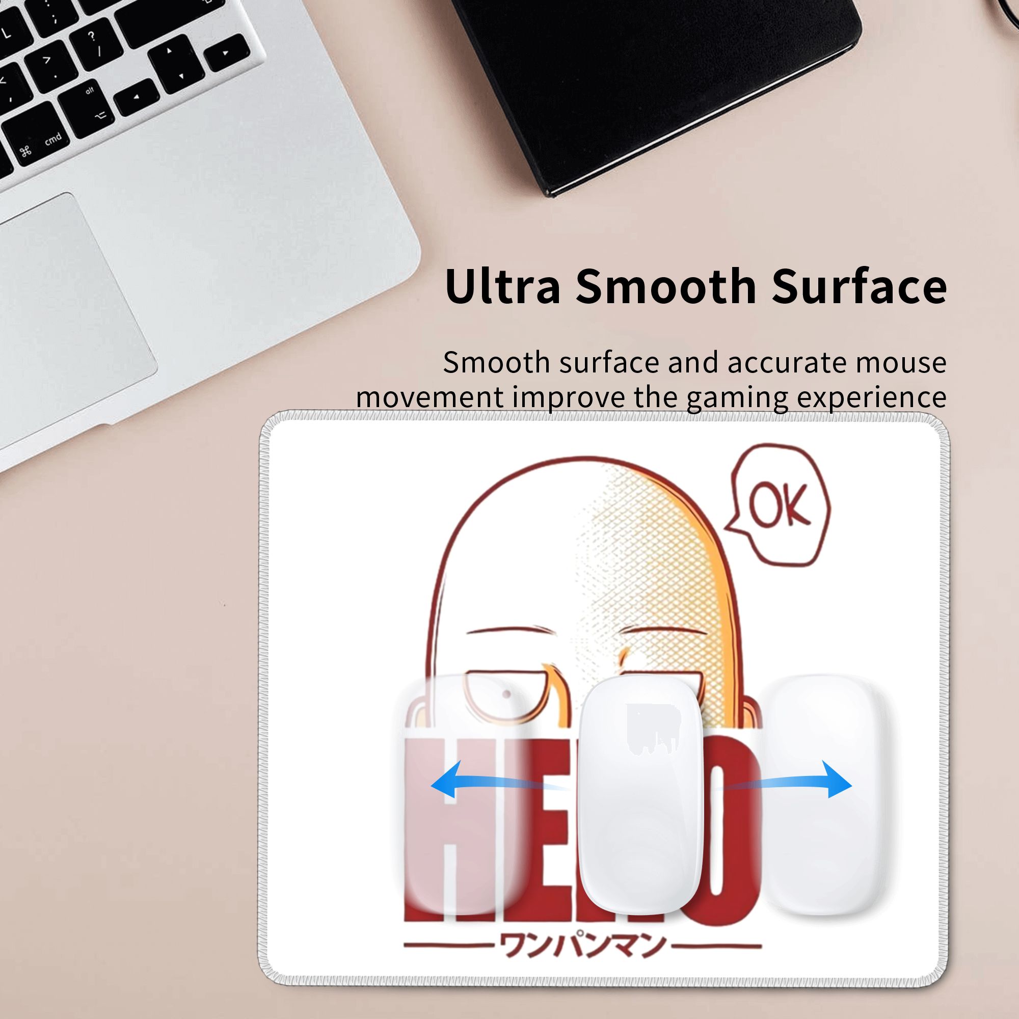 Anime One Punch Man Mouse Pad  - Gaming Accessories Men review and price