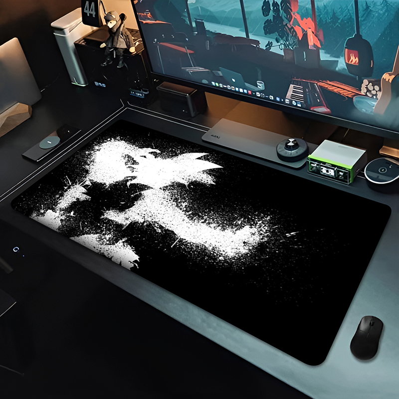 DBZ Black Anime Mouse Pad Drag - Gaming Accessories Desktop review and price