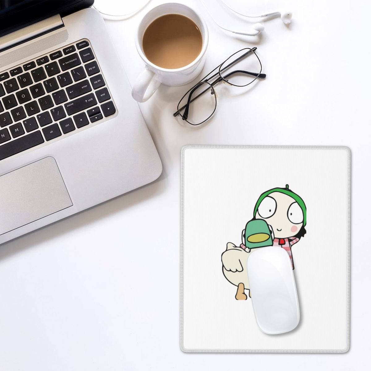 Sarah And Duck Having Fun Mous - Gaming Accessories To Have review and price