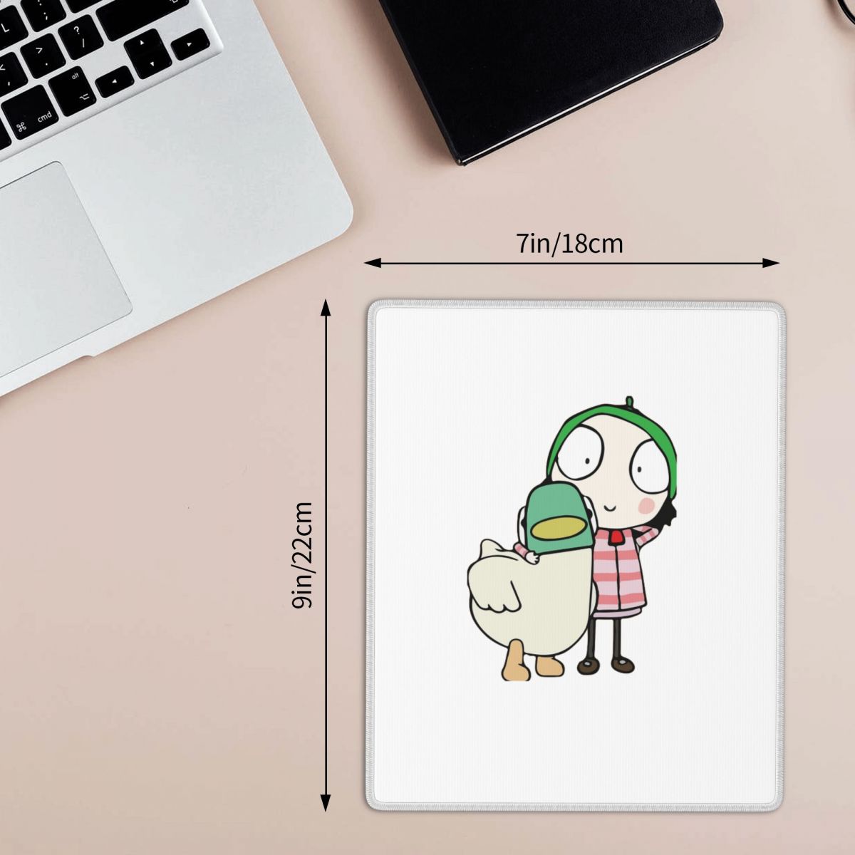 Sarah And Duck Having Fun Mous - Gaming Accessories To Have review and price