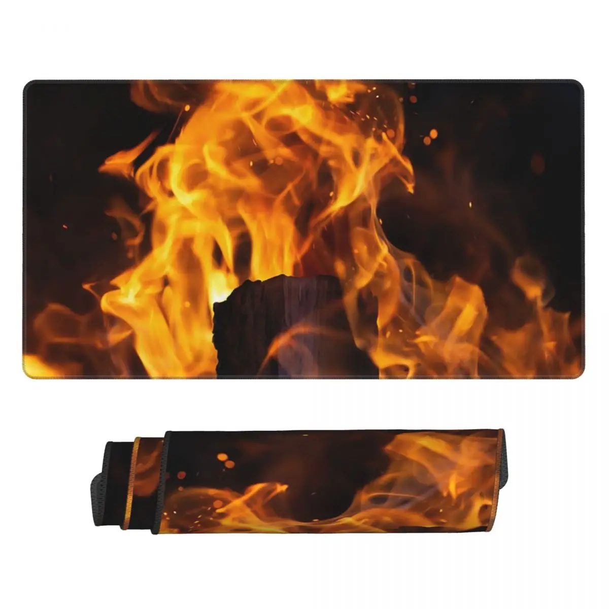 Large Mouse Pad Burning Fire W - Gaming Accessories For Free Fire review and price