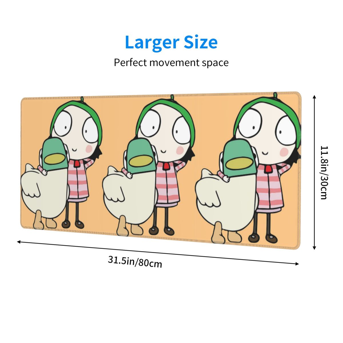 Large Mouse Pad Sarah And Duck - Gaming Accessories To Have review and price