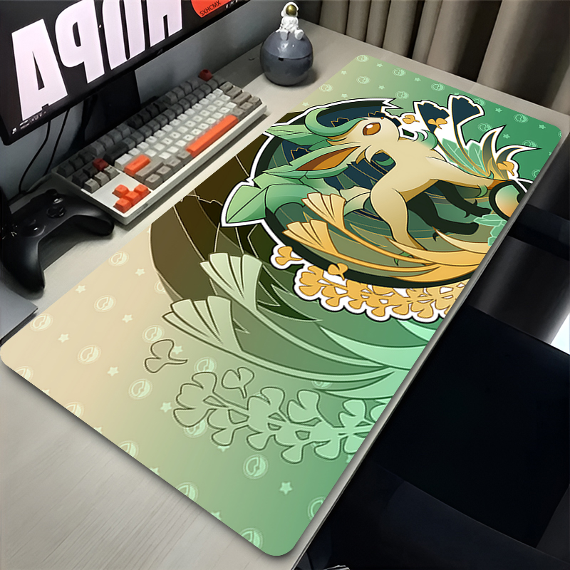 Mouse Pad Gamer P-pokemon Leaf - Gaming Accessories Desktop review and price