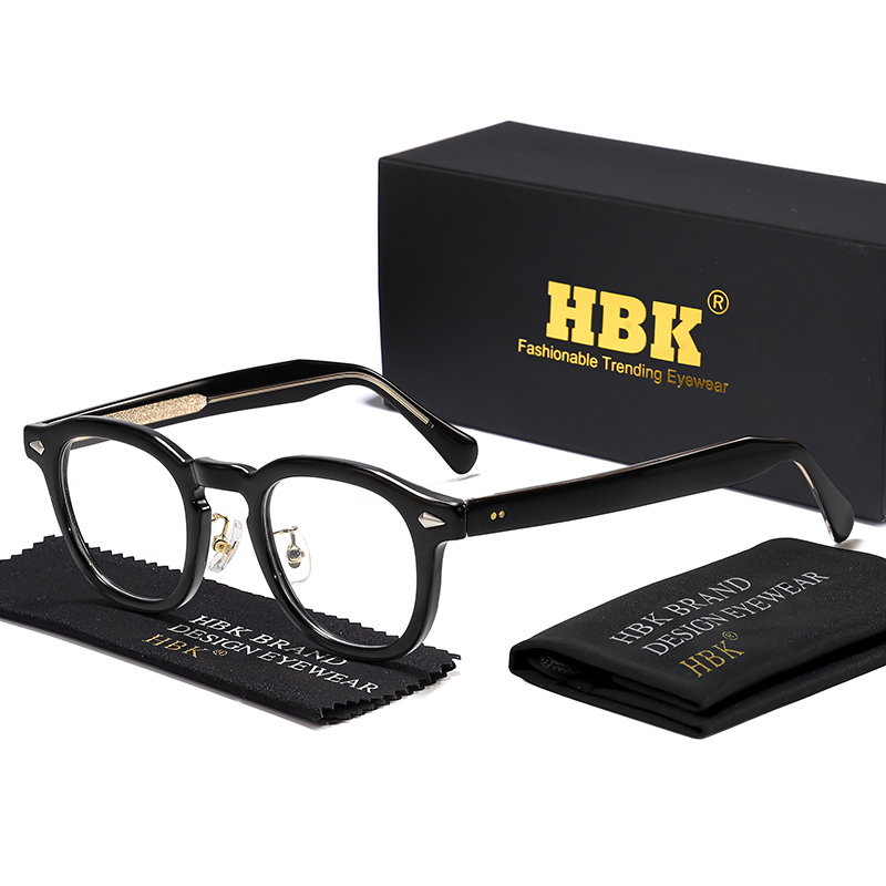 HBK Retro Oval Glasses Frames  - Gaming Accessories Men review and price