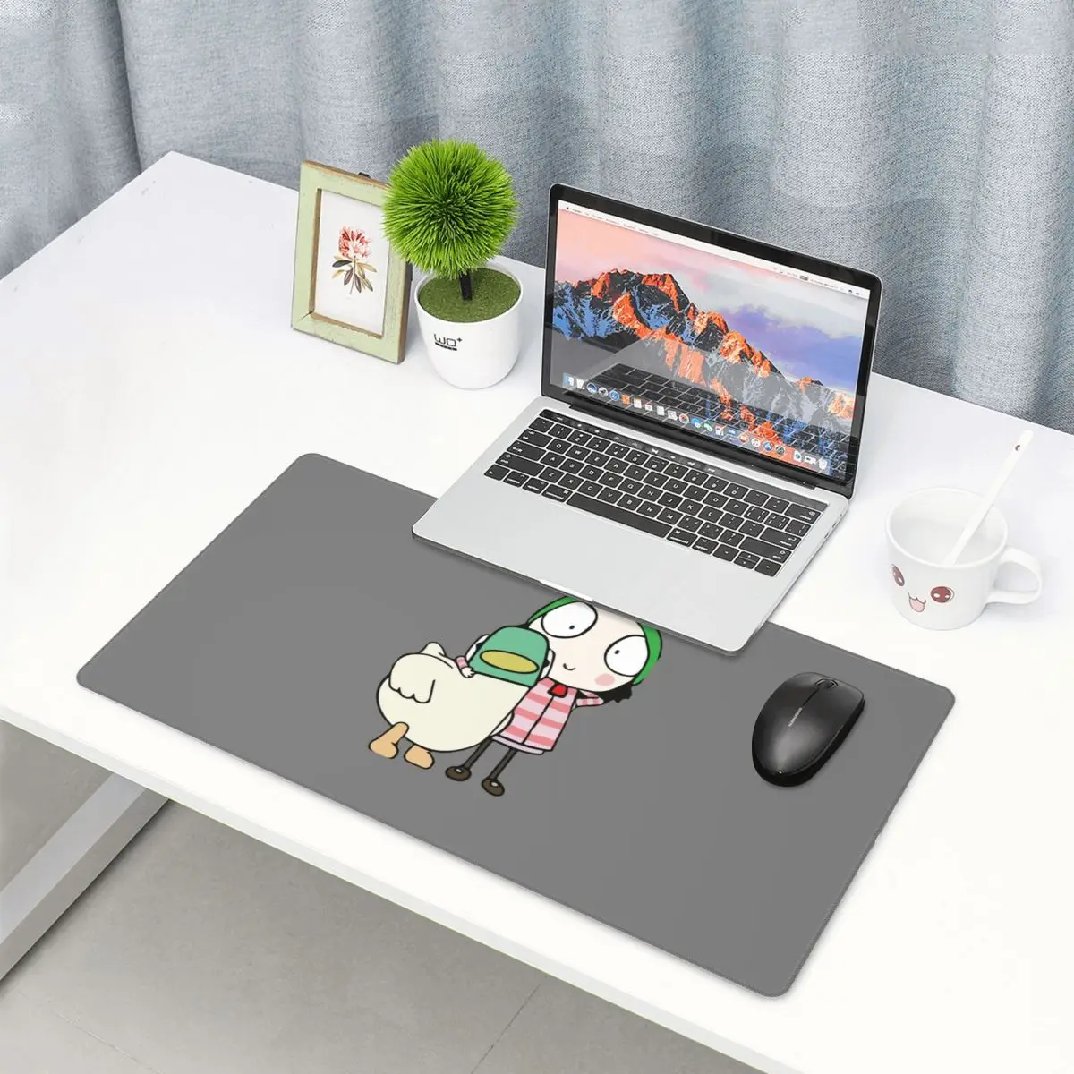 Large Mouse Pad Sarah And Duck - Gaming Accessories To Have review and price