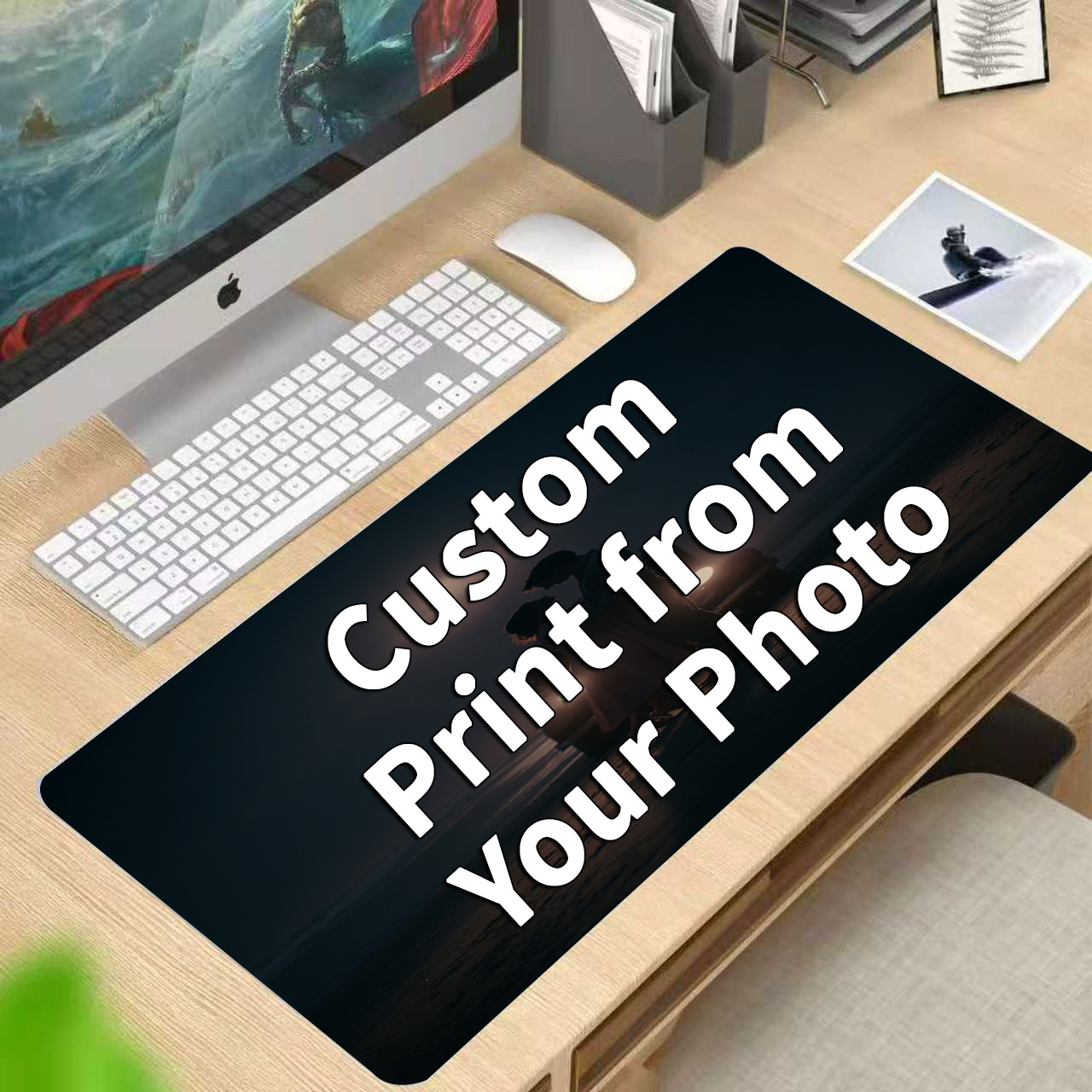Custom Photo Mouse Pad, Person - Gaming Accessories Desktop review and price