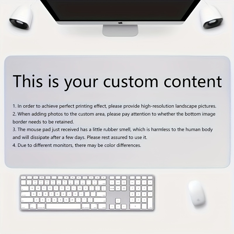 Custom Photo Mouse Pad, Person - Gaming Accessories Desktop review and price